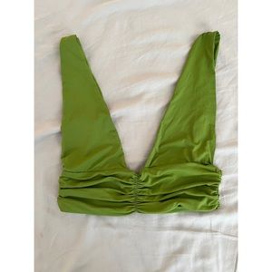 Matcha Green Bikini Top